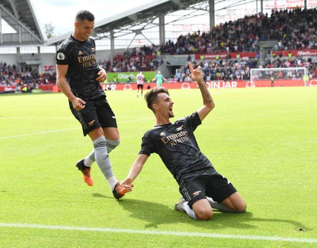 九游app-【英超】热苏斯头槌维埃拉长波，枪手3比0复仇小蜜蜂